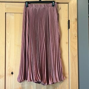 Vici Mauve Maxi Skirt, Size: Small